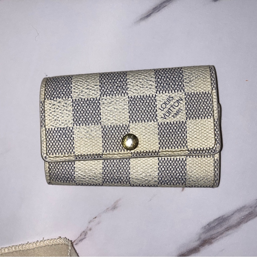 Louis Vuitton - Damier Azur - 6 Key holder - vintage and authentic